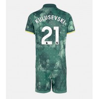 Tottenham Hotspur Dejan Kulusevski #21 3rd trikot Kinder 2024-25 Kurzarm (+ Kurze Hosen)